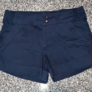 Nike Blue Bermudas Mid-Length Shorts